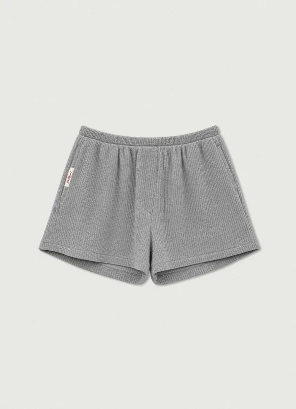 2nd/ Robe Waffle Shorts [gray]