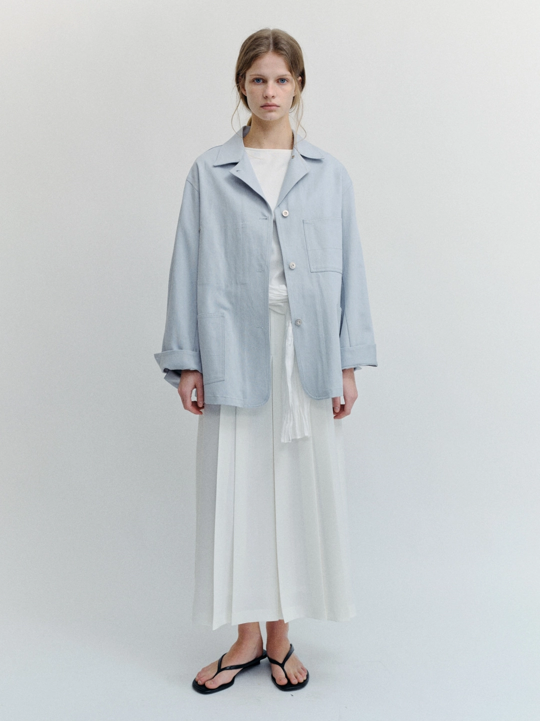 톨로 French Work Jacket(Light Blue) 상품 이미지 2