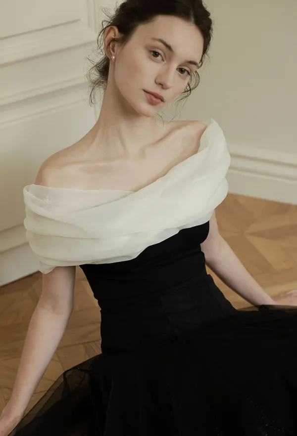 DAYANA Off-shoulder Blouse (Multi)