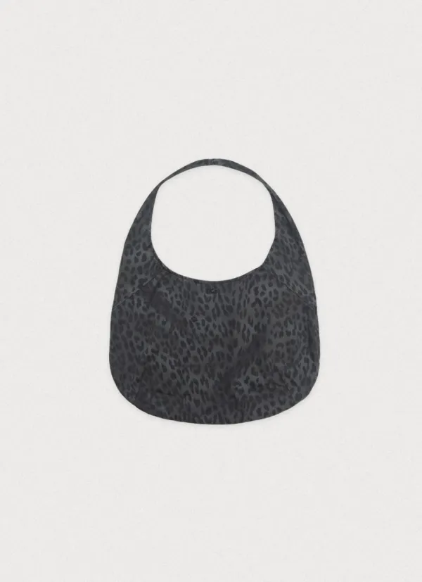 [32th] Leopard eco bag - charcoal