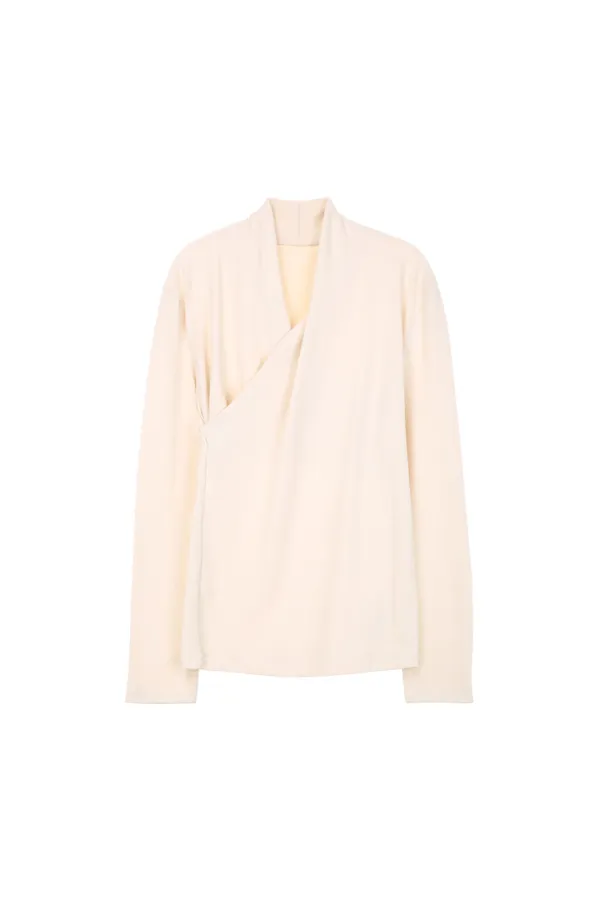 No.2 Wrapping Top, Ivory
