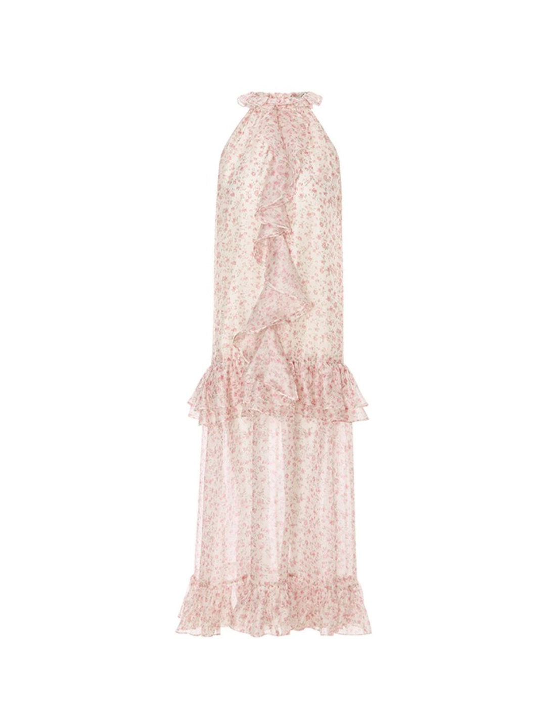 신스덴 나탈리 러플 롱원피스 상품 이미지 1