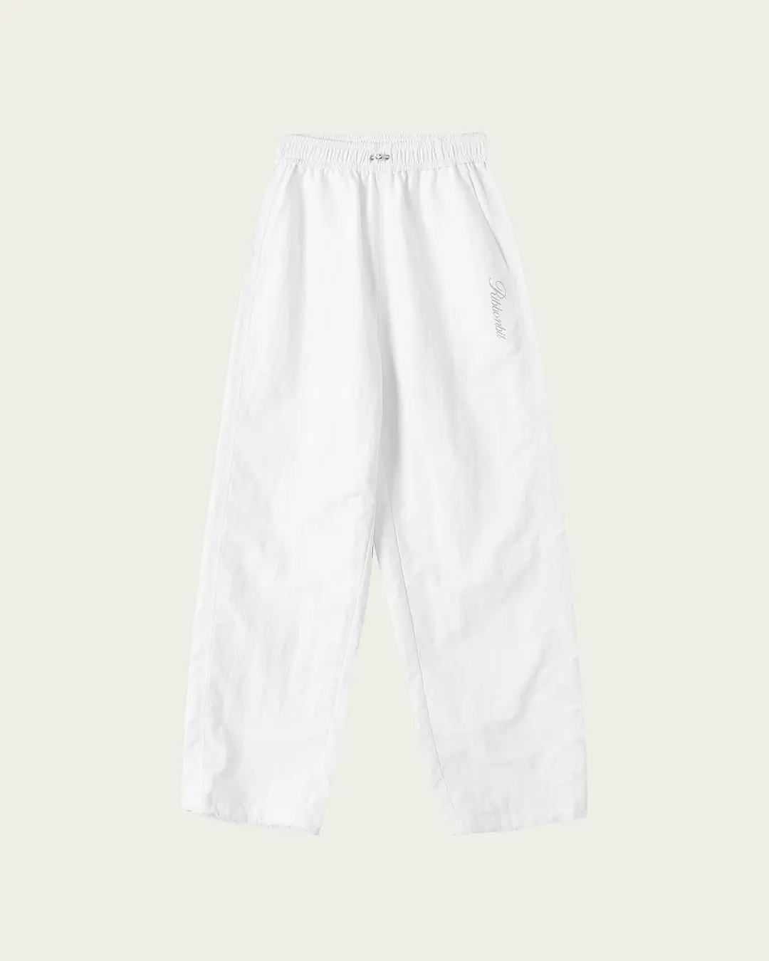 Bas Nylon Pants - White