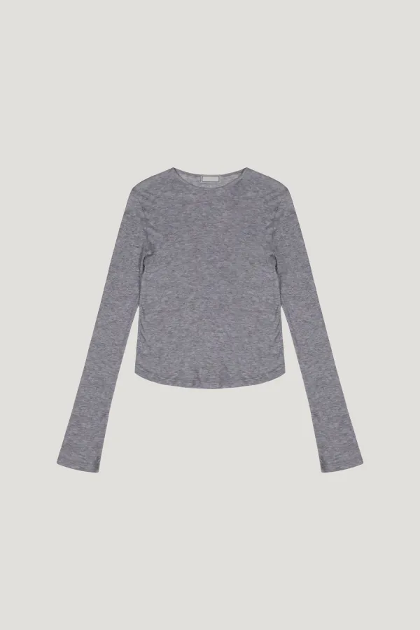 Teri Wool Tee (gray)