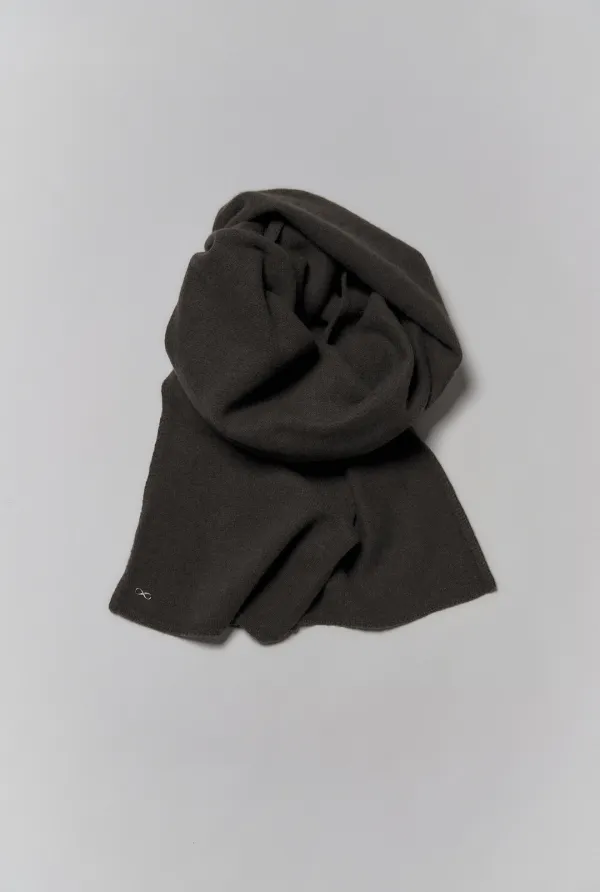 PLAIN SHAWL ( DARK BROWN )