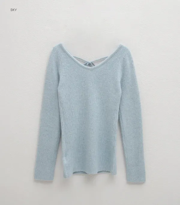 (T-6973)GLAM LIGHT STRAP KNIT