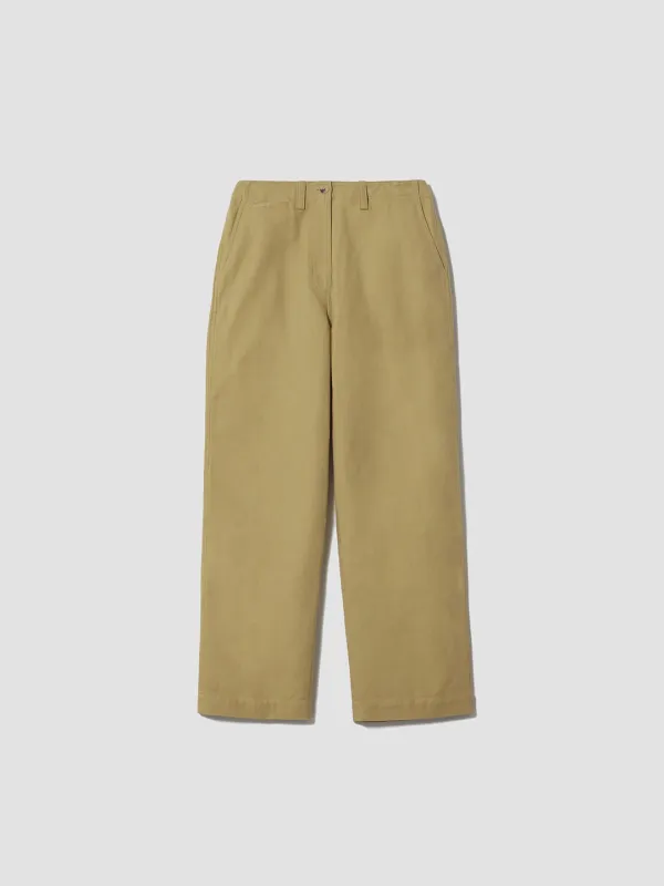 DOYLE WORK PANTS BY JAPANESE FABRIC [MUSTARD, NAVY]