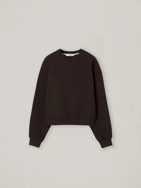 Pound cotton sweatshirt - Brown