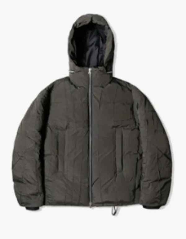 ARMOR PUFFER JACKET_DARK BROWN