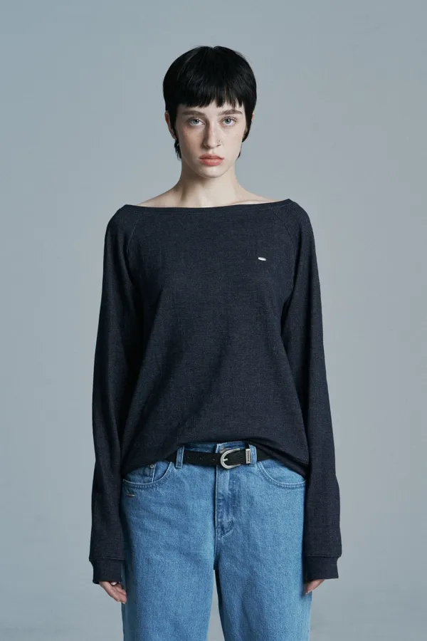 INDIGO DENIM LONG SLEEVE BLUE