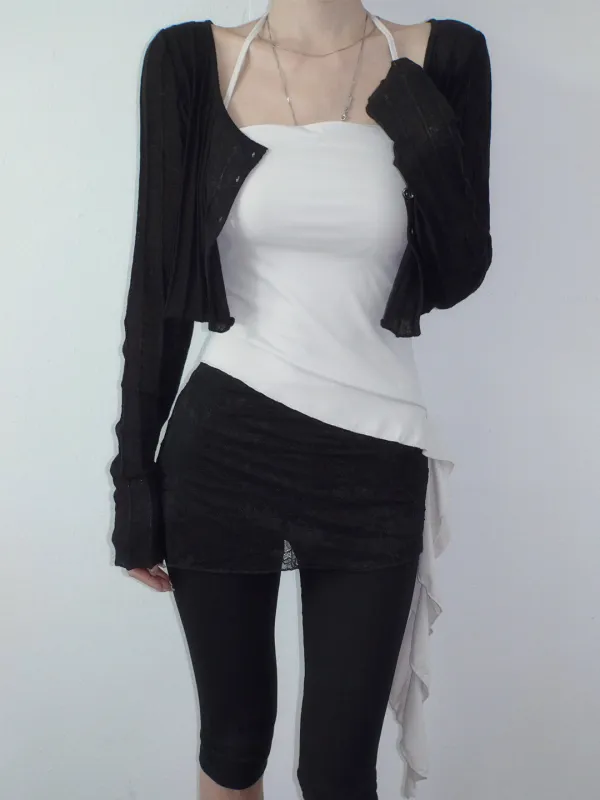 Summer Bolero Crop Cardigan