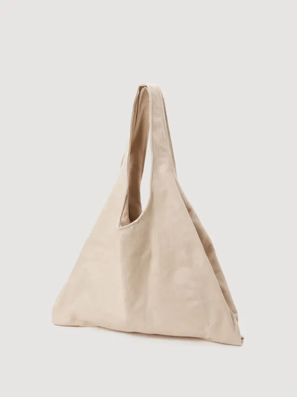 Flower Market Bag - Suede Ivory