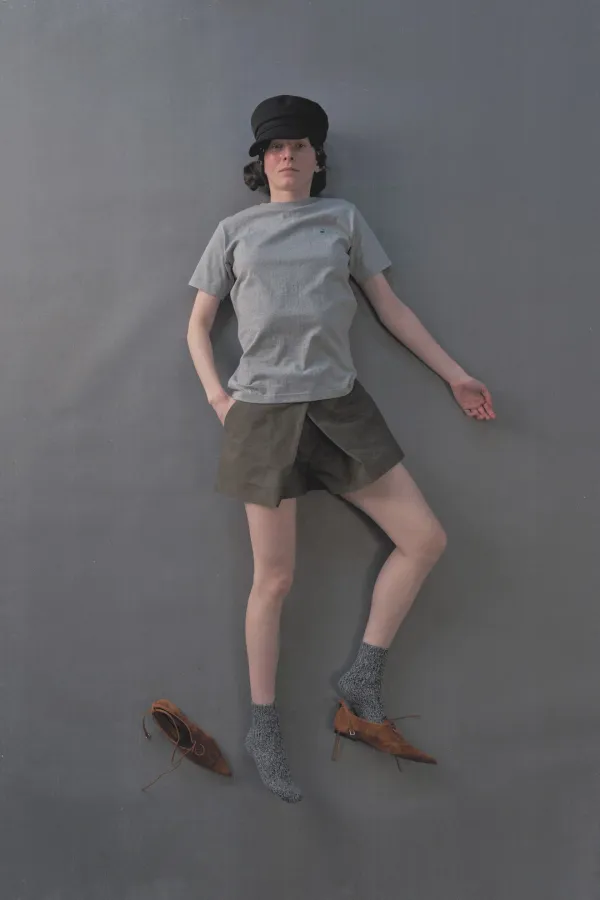 PF26 GRAY LOGO T-SHIRT