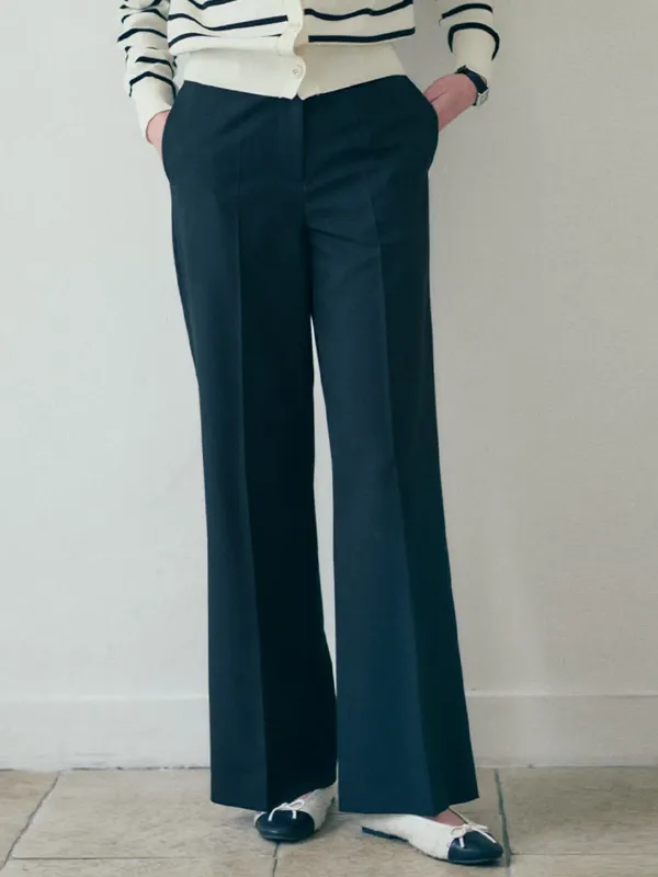 Straight Fit Slacks_3color