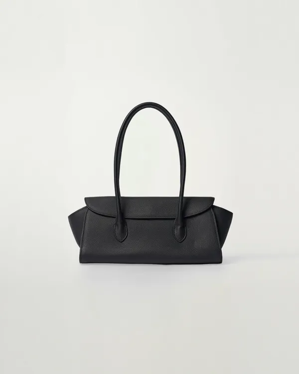 Poise Leather Bag [BLACK] - 누아르나인