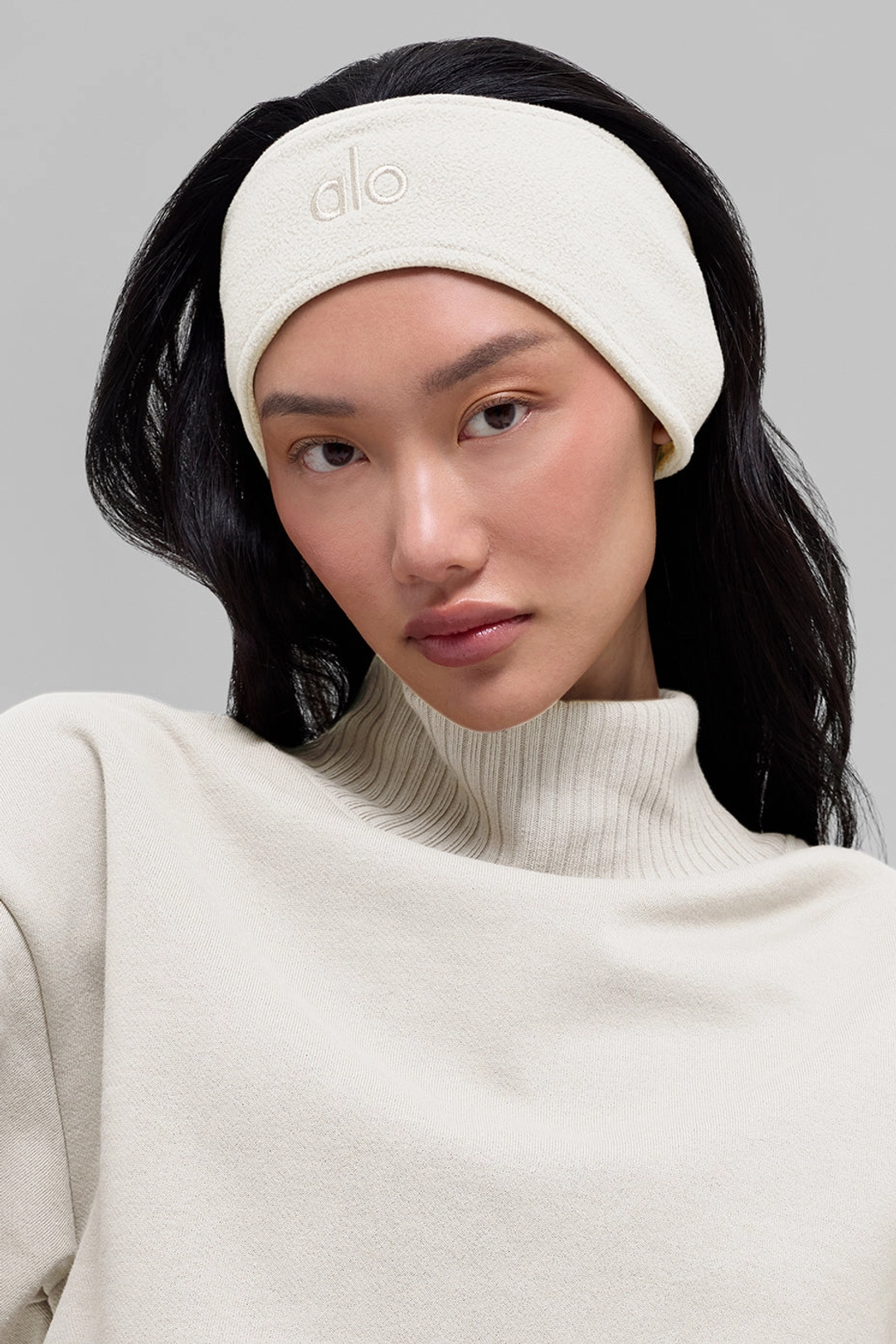알로요가 Polar Fleece Ear Warmer - Ivory 상품 이미지 2