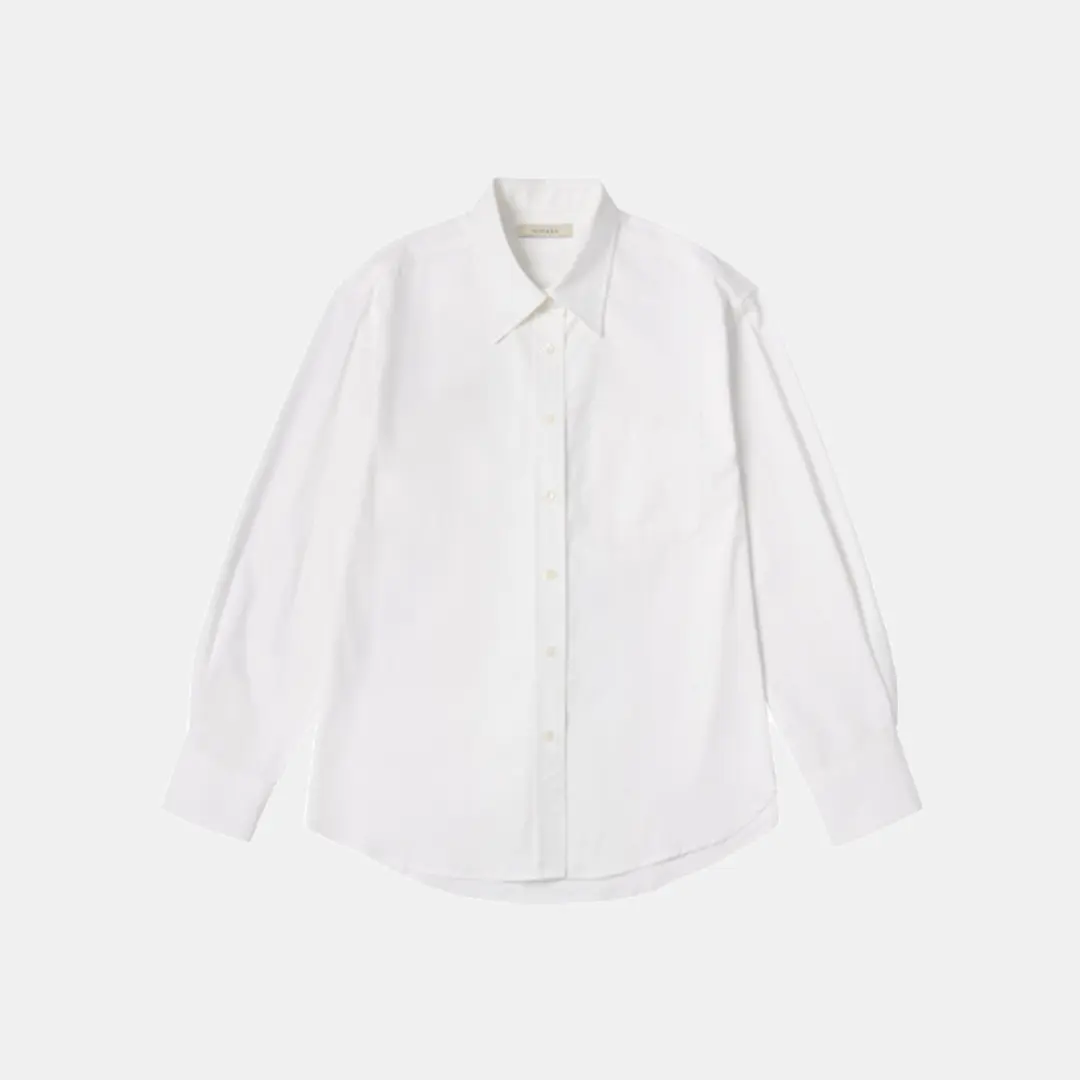 시야쥬 SITP5169 텐셀 코튼 루즈핏 포멀 셔츠_Off-white 상품 이미지 3