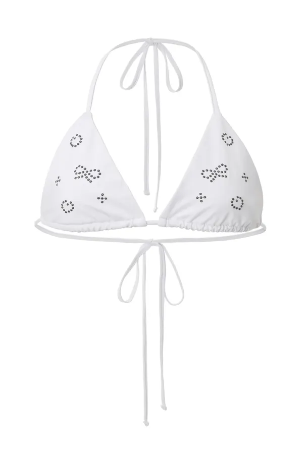 Mix stud bikini top