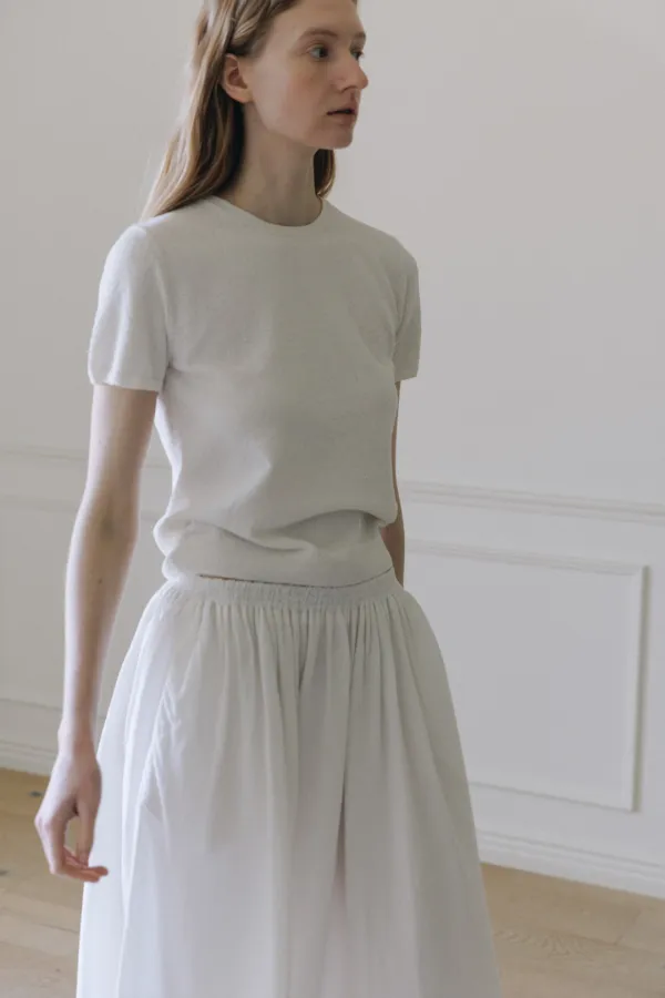 June boucle knit (Ivory)