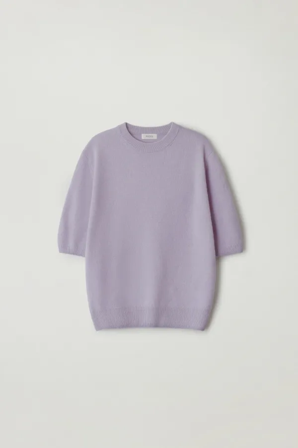 Mild cashmere knit (lavender)