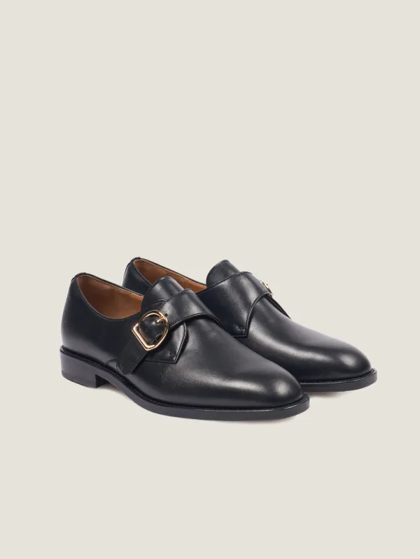 LADIES SINGLE MONK [ Italian Leather ]
