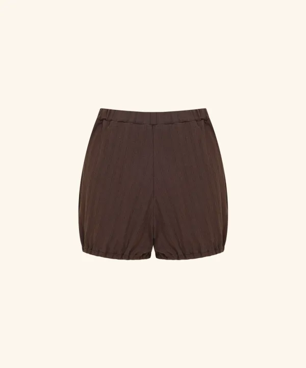 Penny Punching Balloon Shorts ( Brown )