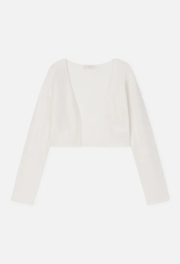 Cashmere Joy Knit Cardigan (Ivory)