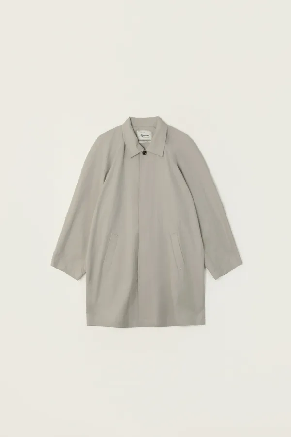 CYNTHIA HALF TRENCH COAT_KHAKI BEIGE