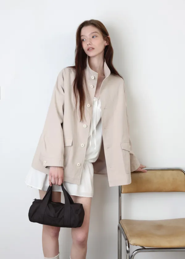[2ND] Weather Work Jacket(Pink Beige)