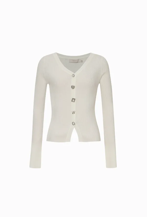 Jace Knit Top (Ivory)