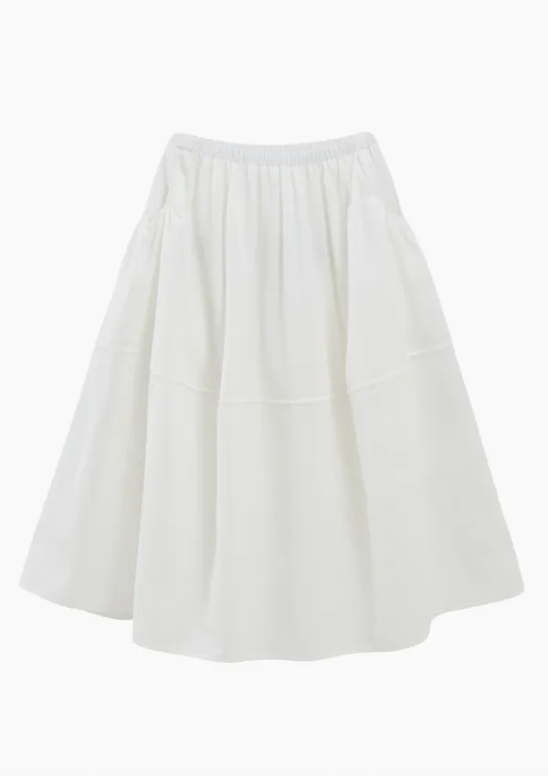 Balloon rc skirt Ivory