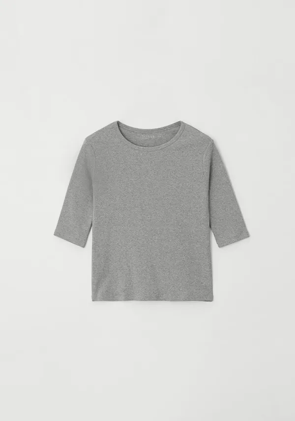 Regular span half tee (Melange grey)