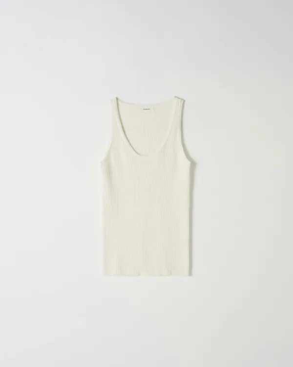 [2nd] Ribbed Sleeveless [IVORY]