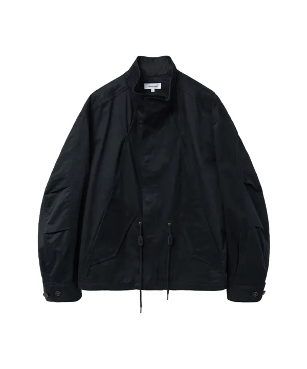 Double pocket short field jacket BLACK