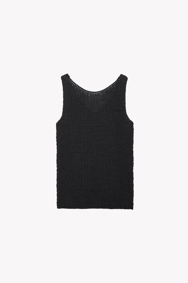 Mure Sleeveless Knit (Charcoal)