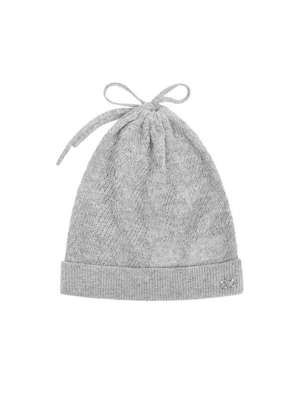 [09.28 예약 발송] MULTIWAY WOOL KNIT BEANIE [HEATHER GREY]