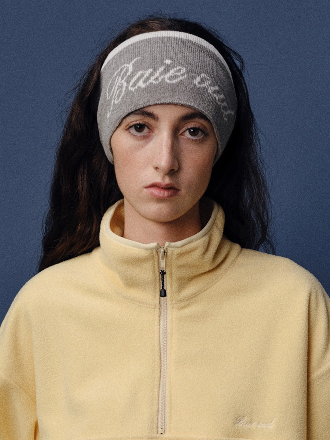 베이오드 BAIE OUD Signature head band_gray 상품 이미지 2