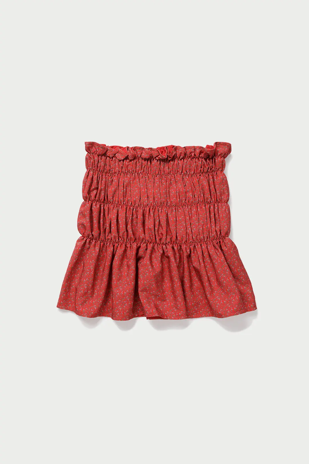 위드아웃썸머 Marche shirring skirt_floral 상품 이미지 3