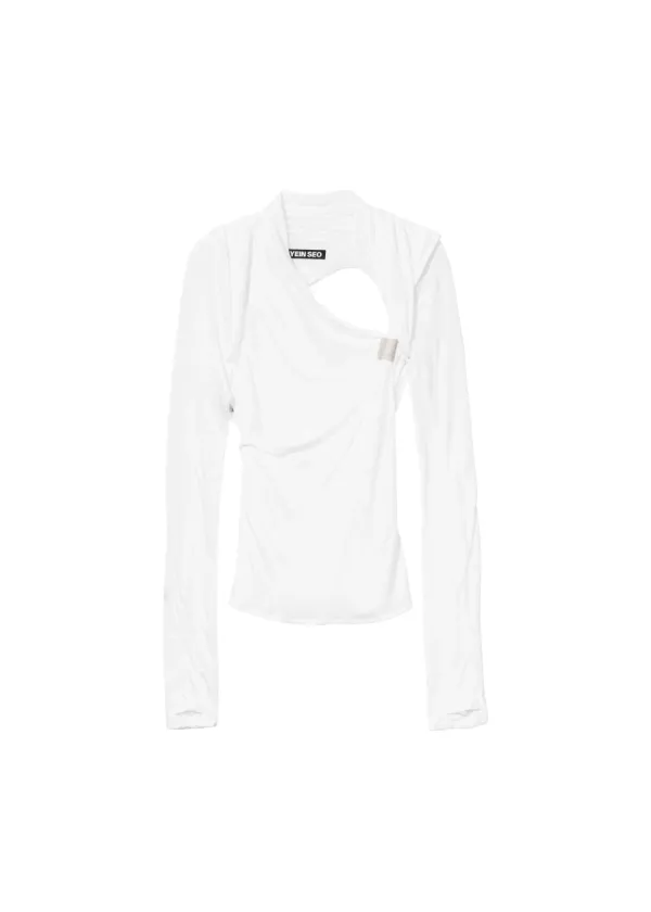 Tied Long Sleeve Top