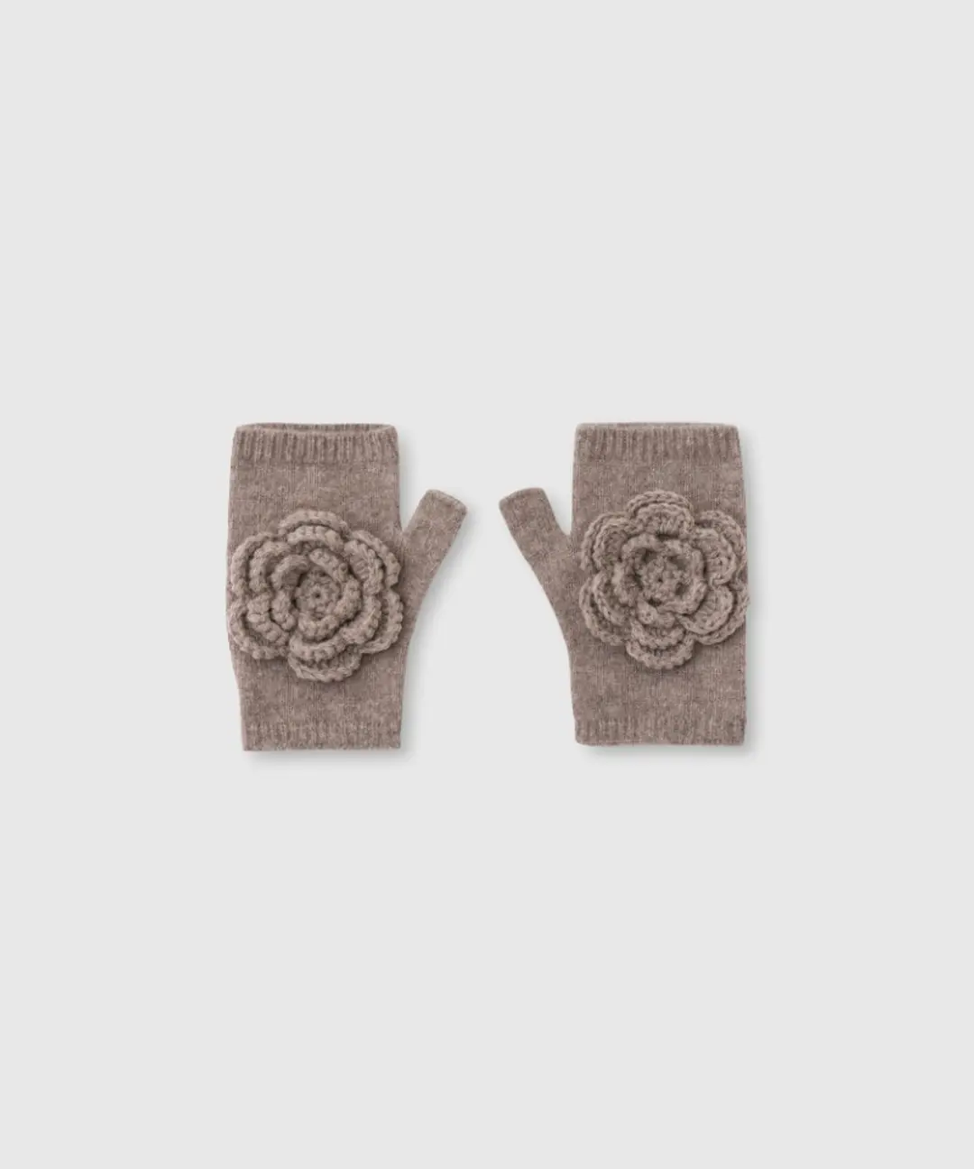 니히 Daisy wool gloves (Light brown) 상품 이미지 1