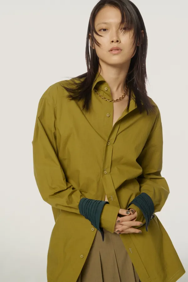 Stu Long Strap Shirt olive