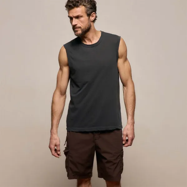 LA Muscle Tank - Magma Pigment