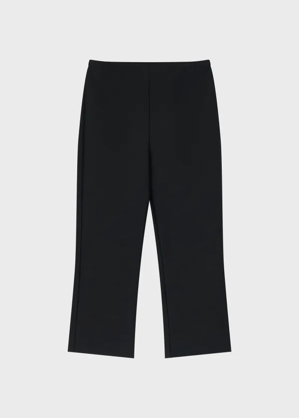 Sleek Capri Pants Black