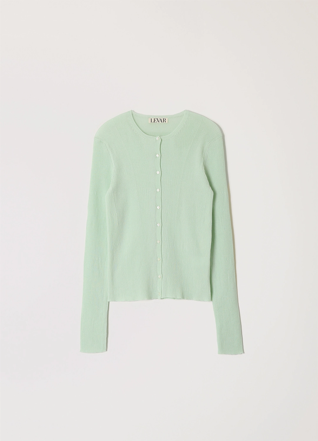 르바 Light Slim Knit Cardigan - Irish Mint 상품 이미지 1