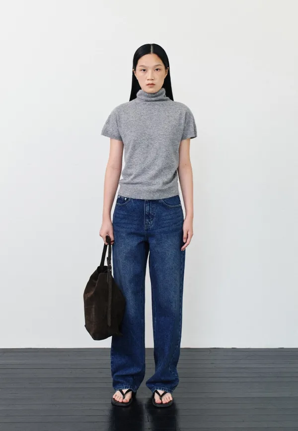 MANHATTAN STRAIGHT FIT DENIM - DEEP BLUE