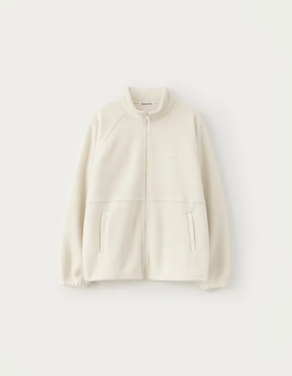 Fog Fleece Zip-up - Ivory
