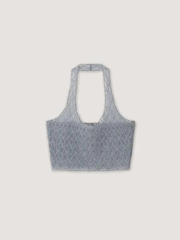 Pumfy Halter Top - Blue