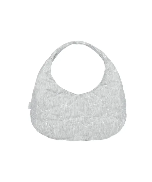 Starquilt padded Hobo Bag / Grey