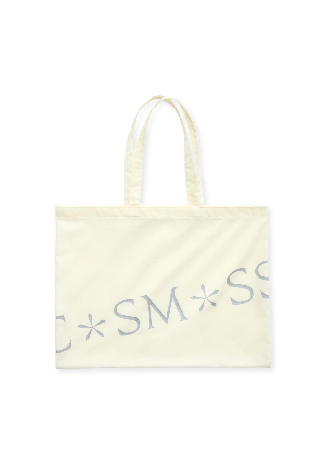 코스모스 METALLIC LOGO TOTE BAG (LEMON) 상품 이미지 1