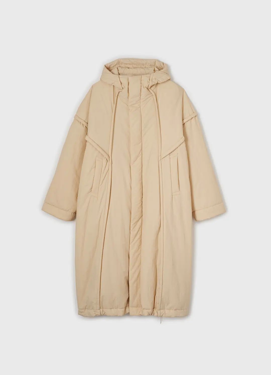 Hooded Fluf Long Padding